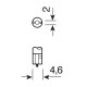 ΛΑΜΠΑΚΙ LED T3 24V W2x4.6d (Λευκό) - Lampa - L9833.6 ΛΑΜΠΑΚΙ LED T3 24V W2x4.6d (Λευκό) - Lampa - L9833.6