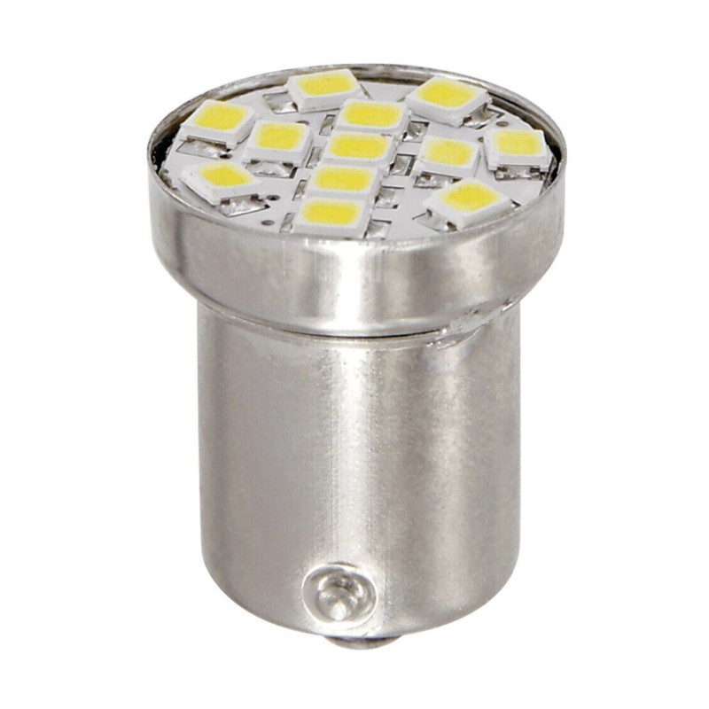 R5W BA15s 24/28V 120LM 12SMD LED x 1 CHIPS HYPER LED ΛΕΥΚΑ 20TEM. - Lampa - L9834.3 R5W BA15s 24/28V 120LM 12SMD LED x 1 CHIPS HYPER LED ΛΕΥΚΑ 20TEM. - Lampa - L9834.3