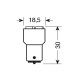 ΛΑΜΠΑ P21W 24-28V BA15s 40lm HYPER-LED (ΜΟΝΟΠΟΛΙΚΟ)LAMPA - 20 ΤΕΜ. - Lampa - L9835.7 ΛΑΜΠΑ P21W 24-28V BA15s 40lm HYPER-LED (ΜΟΝΟΠΟΛΙΚΟ)LAMPA - 20 ΤΕΜ. - Lampa - L9835.7