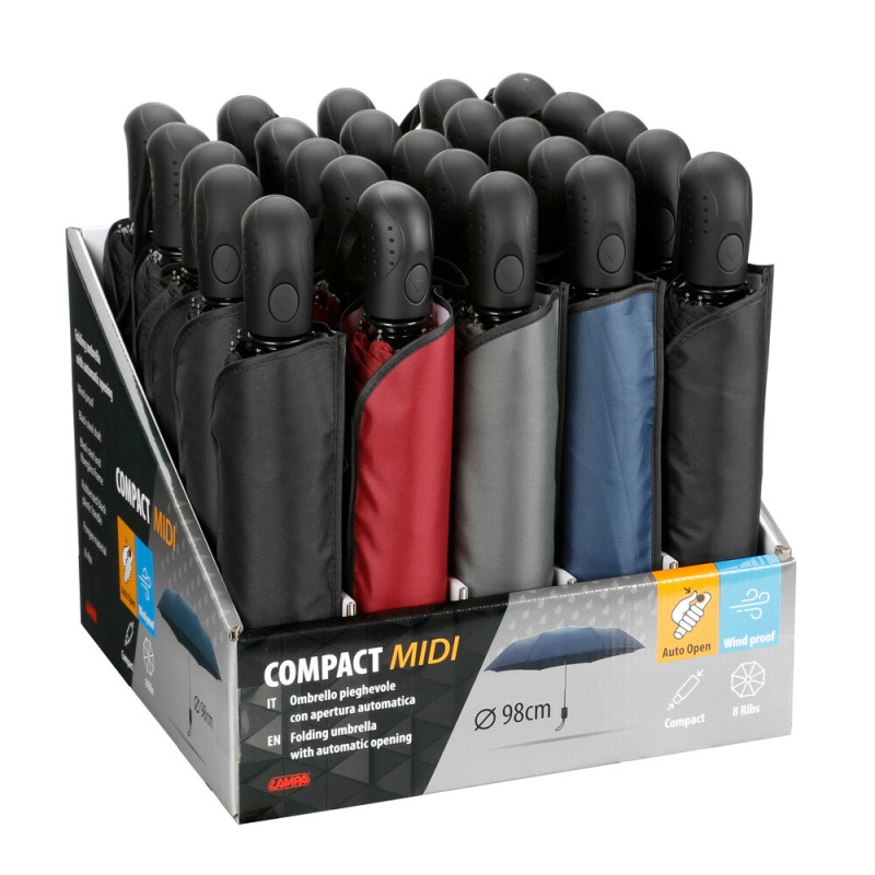 ΟΜΠΡΕΛΕΣ COMPACT MIDI Φ98cm ΑΝΤΙΑΝΕΜΙΚΕΣ ΑΥΤΟΜΑΤΟ ΑΝΟΙΓΜΑ ΔΙΑΦΟΡΑ ΧΡΩΜΑΤΑ 31x31x24cm ΣΤΑΝΤ LAMPA - 25 ΤΕΜ. - Lampa - L9960.6 ΟΜΠΡΕΛΕΣ COMPACT MIDI Φ98cm ΑΝΤΙΑΝΕΜΙΚΕΣ ΑΥΤΟΜΑΤΟ ΑΝΟΙΓΜΑ ΔΙΑΦΟΡΑ ΧΡΩΜΑΤΑ 31x31x24cm ΣΤΑΝΤ LAMPA - 25 ΤΕΜ. - Lampa - L9960.6