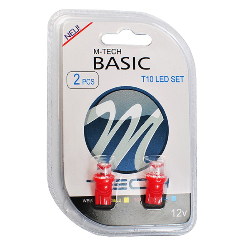 T10 W5W 12V W2,1x9,5d LED 1xFlux 8mm ΚΟΚΚΙΝΟ ΔΙΑΘΛΑΣΗΣ (ΚΑΡΦΩΤΟ ΑΚΑΛΥΚΟ) BLISTER 2ΤΕΜ. M-TECH - M-Tech - LB006AR/MT T10 W5W 12V W2,1x9,5d LED 1xFlux 8mm ΚΟΚΚΙΝΟ ΔΙΑΘΛΑΣΗΣ (ΚΑΡΦΩΤΟ ΑΚΑΛΥΚΟ) BLISTER 2ΤΕΜ. M-TECH - M-Tech - LB006AR/MT