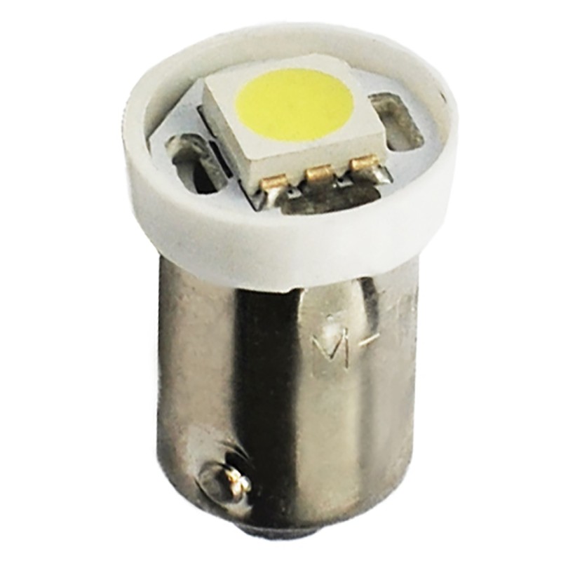 T4W 12V 0,24W BA9s (ΜΙΝΙΟΝ) LED 1xSMD5050 ΛΕΥΚΟ BLISTER 2ΤΕΜ. - M-Tech - LB008W/MT