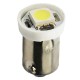 T4W 12V 0,24W BA9s (ΜΙΝΙΟΝ) LED 1xSMD5050 ΛΕΥΚΟ BLISTER 2ΤΕΜ. - M-Tech - LB008W/MT