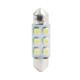 ΛΑΜΠΑΚΙΑ ΠΛΑΦΟΝΙΕΡΑΣ C5W/C10W 12V 0,48W SV8,5 36mm LED 6xSMD3528 ΚΙΤΡΙΝΟ BLISTER 2ΤΕΜ. M-TECH - M-Tech - LB028Y/MT