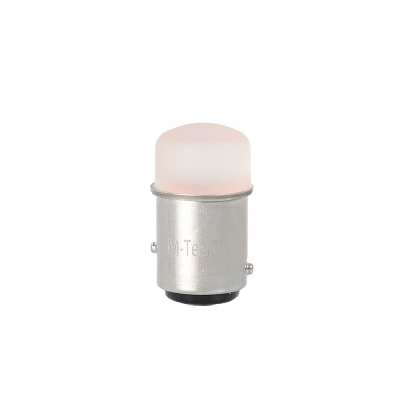 P21/5W 12V BAY15d 9xSMD3014 LED ΚΟΚΚΙΝΟ BLISTER M-TECH - 2 ΤΕΜ. - M-Tech - LB038R/MT