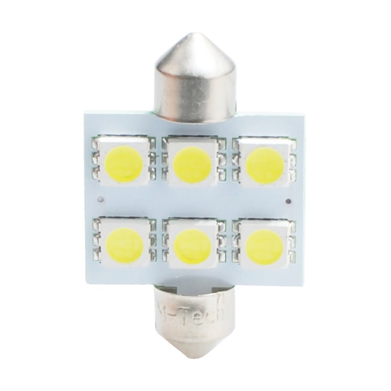ΛΑΜΠΑΚΙΑ ΠΛΑΦΟΝΙΕΡΑΣ C5W/C10W 12V 1,44W SV8,5 36mm PREMIUM LED 6xSMD5050 ΛΕΥΚΟ BLISTER 2ΤΕΜ. M-TECH - M-Tech - LB052W/MT ΛΑΜΠΑΚΙΑ ΠΛΑΦΟΝΙΕΡΑΣ C5W/C10W 12V 1,44W SV8,5 36mm PREMIUM LED 6xSMD5050 ΛΕΥΚΟ BLISTER 2ΤΕΜ. M-TECH - M-Tech - LB052W/MT