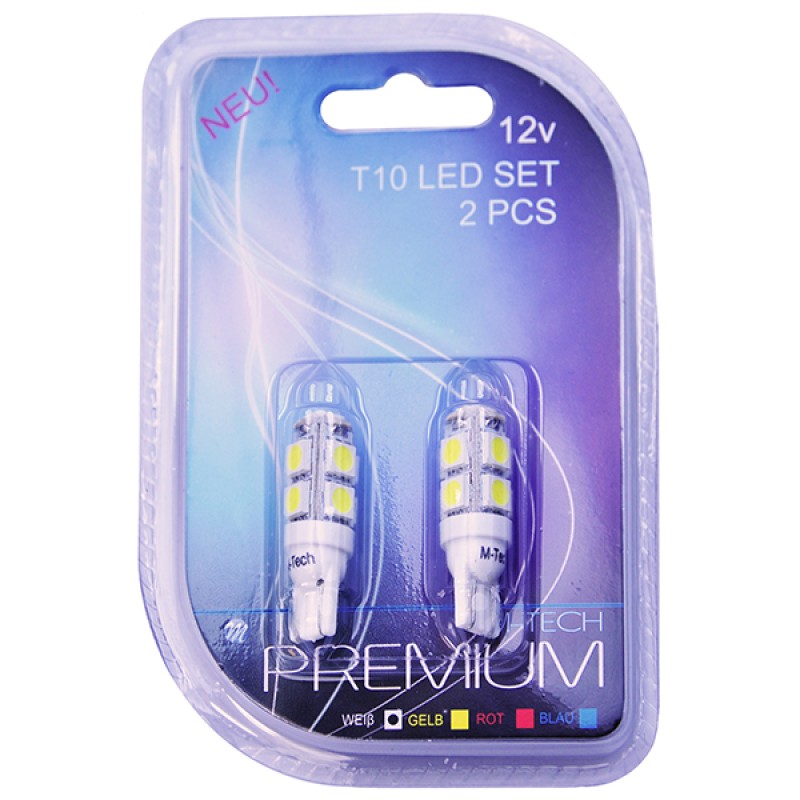 T10 W5W 12V W2,1x9,5d LED 9xSMD5050 ΛΕΥΚΟ (ΚΑΡΦΩΤΟ ΑΚΑΛΥΚΟ) BLISTER 2ΤΕΜ. M-TECH - M-Tech - LB058W/MT T10 W5W 12V W2,1x9,5d LED 9xSMD5050 ΛΕΥΚΟ (ΚΑΡΦΩΤΟ ΑΚΑΛΥΚΟ) BLISTER 2ΤΕΜ. M-TECH - M-Tech - LB058W/MT