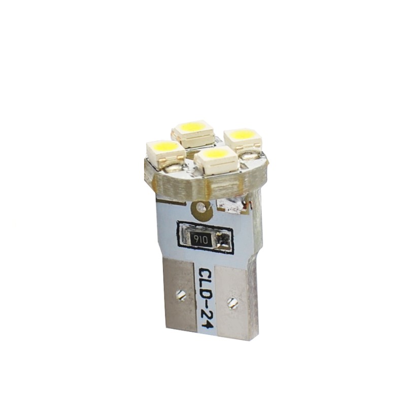 W5W 12V T10 W2,1x9,5d LED 4xSMD3528 ΛΕΥΚΟ (ΚΑΡΦΩΤΟ ΑΚΑΛΥΚΟ) BLISTER 2ΤΕΜ. - M-Tech - LB069W/MT W5W 12V T10 W2,1x9,5d LED 4xSMD3528 ΛΕΥΚΟ (ΚΑΡΦΩΤΟ ΑΚΑΛΥΚΟ) BLISTER 2ΤΕΜ. - M-Tech - LB069W/MT