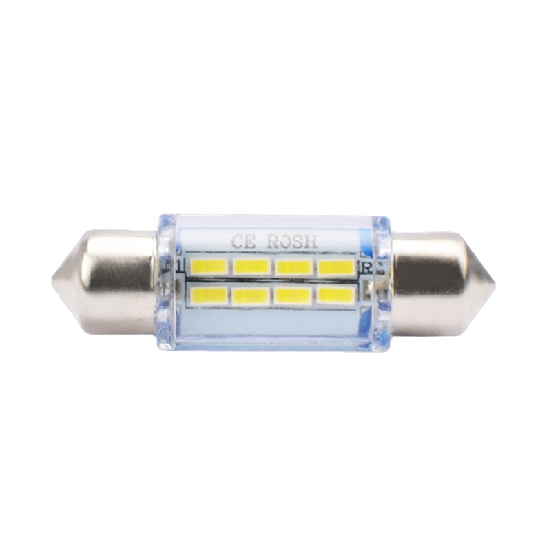 ΛΑΜΠΑΚΙΑ ΠΛΑΦΟΝΙΕΡΑΣ C5W/C10W 12V 1W SV8,5 36mm LED 8xSMD3014 ΛΕΥΚΟ BLISTER 2ΤΕΜ. - M-Tech - LB085W/MT ΛΑΜΠΑΚΙΑ ΠΛΑΦΟΝΙΕΡΑΣ C5W/C10W 12V 1W SV8,5 36mm LED 8xSMD3014 ΛΕΥΚΟ BLISTER 2ΤΕΜ. - M-Tech - LB085W/MT