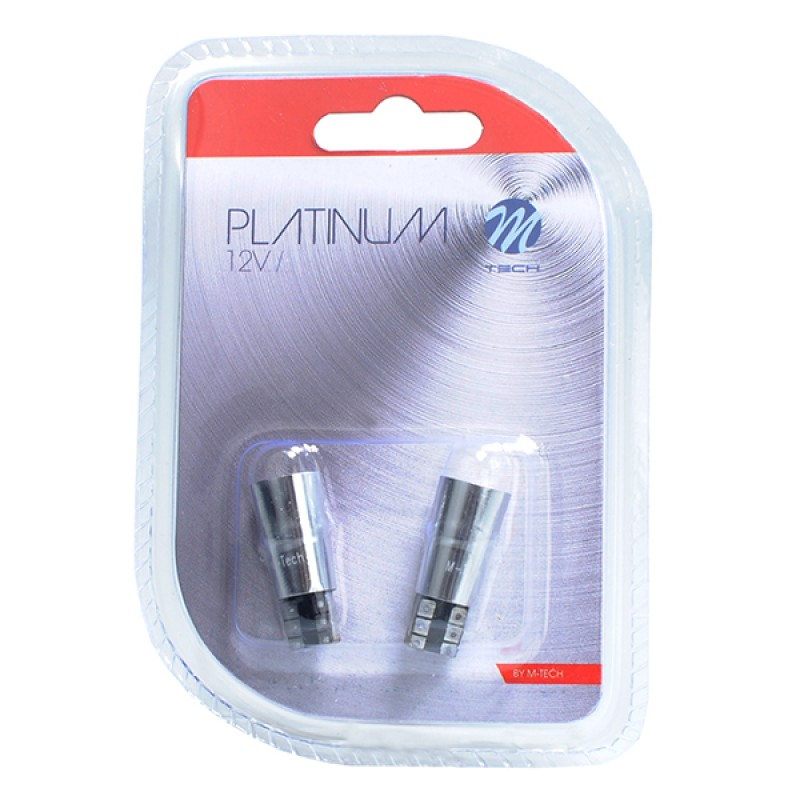T10 W5W 12V W2,1x9,5d LED 2xSMD5730 ΛΕΥΚΟ (ΚΑΡΦΩΤΟ CAN-BUS) BLISTER 2ΤΕΜ. M-TECH - M-Tech - LB332W/MT T10 W5W 12V W2,1x9,5d LED 2xSMD5730 ΛΕΥΚΟ (ΚΑΡΦΩΤΟ CAN-BUS) BLISTER 2ΤΕΜ. M-TECH - M-Tech - LB332W/MT
