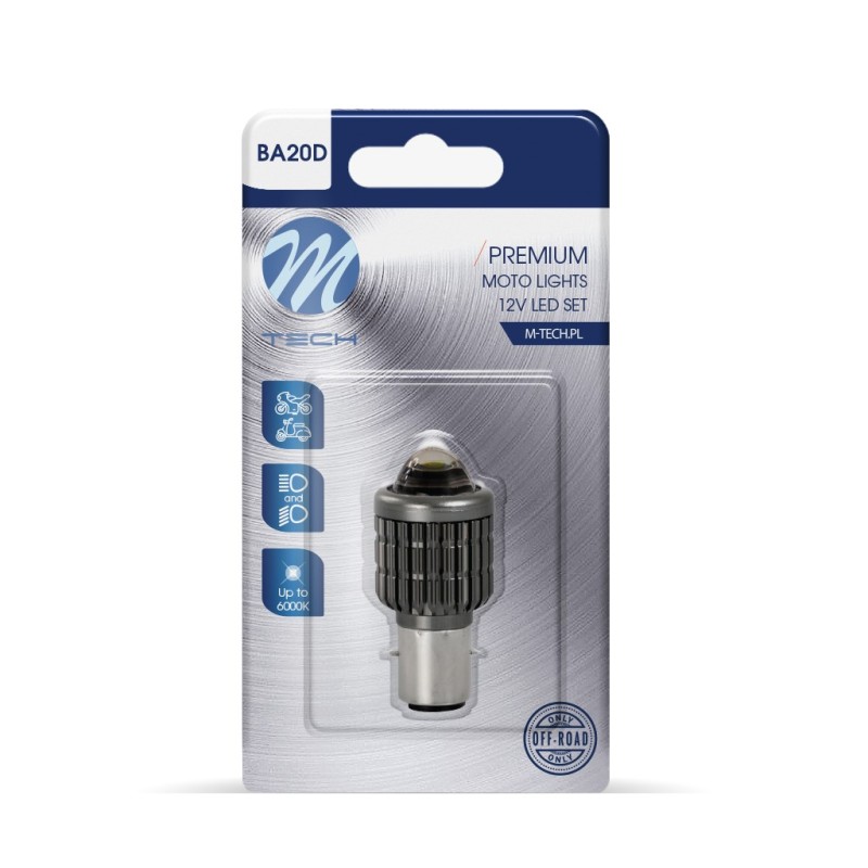 S2 10-80V BA20d 15W 2x3570SMD LED 1.400lm 6.000K ΔΙΠΛΗΣ ΠΟΛΙΚΟΤΗΤΑΣ BLISTER M-TECH - 1 ΤΕΜ. - M-Tech - LB572W-01B/MT S2 10-80V BA20d 15W 2x3570SMD LED 1.400lm 6.000K ΔΙΠΛΗΣ ΠΟΛΙΚΟΤΗΤΑΣ BLISTER M-TECH - 1 ΤΕΜ. - M-Tech - LB572W-01B/MT