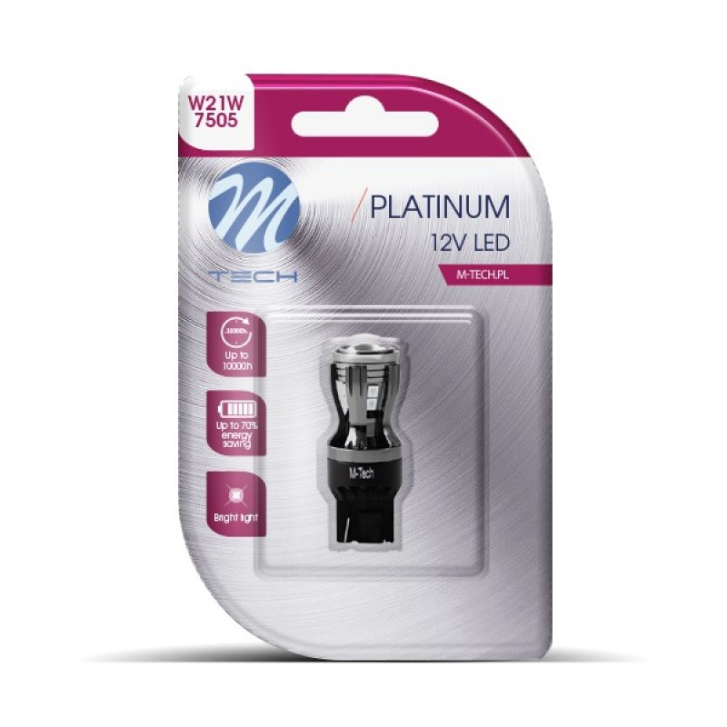 W21W (T20) 12/24V W3x16d 14xSMD2835 LED ΚΟΚΚΙΝΟ CAN-BUS BLISTER M-TECH - 1 ΤΕΜ. - M-Tech - LB822R-01B/MT W21W (T20) 12/24V W3x16d 14xSMD2835 LED ΚΟΚΚΙΝΟ CAN-BUS BLISTER M-TECH - 1 ΤΕΜ. - M-Tech - LB822R-01B/MT
