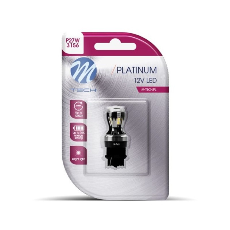 P27W 3156 12/24V W2.5x16d 3,3W 14xSMD LED ΛΕΥΚΟ CANBUS BLISTER M-TECH - 1ΤΕΜ. - M-Tech - LB824W-01B/MT P27W 3156 12/24V W2.5x16d 3,3W 14xSMD LED ΛΕΥΚΟ CANBUS BLISTER M-TECH - 1ΤΕΜ. - M-Tech - LB824W-01B/MT