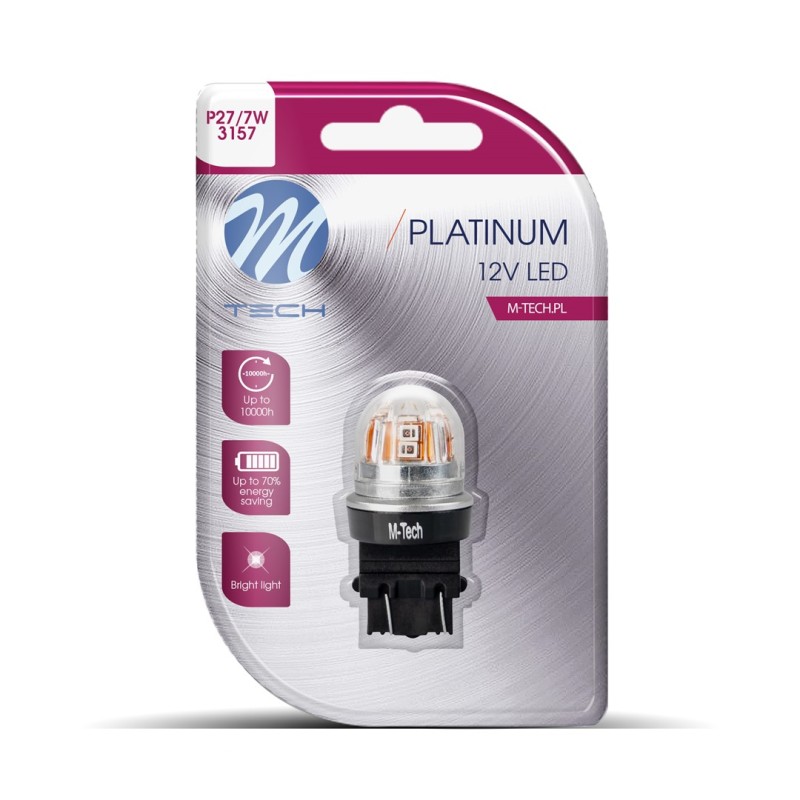 P27/7W 12/24V W2.5x16q 15x2835SMD LED CAN-BUS ΚΟΚΚΙΝΟ PLATINIUM M-TECH - 1 ΤΕΜ - M-Tech - LB831R-01B/MT P27/7W 12/24V W2.5x16q 15x2835SMD LED CAN-BUS ΚΟΚΚΙΝΟ PLATINIUM M-TECH - 1 ΤΕΜ - M-Tech - LB831R-01B/MT