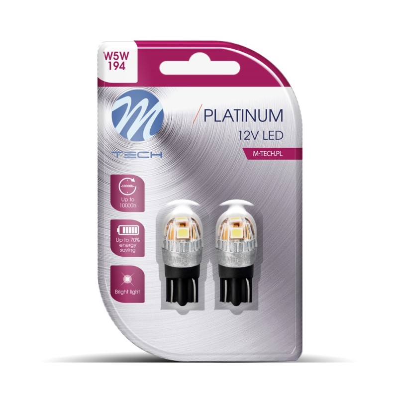 ΛΑΜΠΑΚΙΑ T10 W5W 12V W2,1x9,5d 5x2835SMD LED ΛΕΥΚΟ (ΚΑΡΦΩΤΟ) PLATINIUM BLISTER M-TECH - 2 ΤΕΜ - M-Tech - LB835W-02B/MT ΛΑΜΠΑΚΙΑ T10 W5W 12V W2,1x9,5d 5x2835SMD LED ΛΕΥΚΟ (ΚΑΡΦΩΤΟ) PLATINIUM BLISTER M-TECH - 2 ΤΕΜ - M-Tech - LB835W-02B/MT