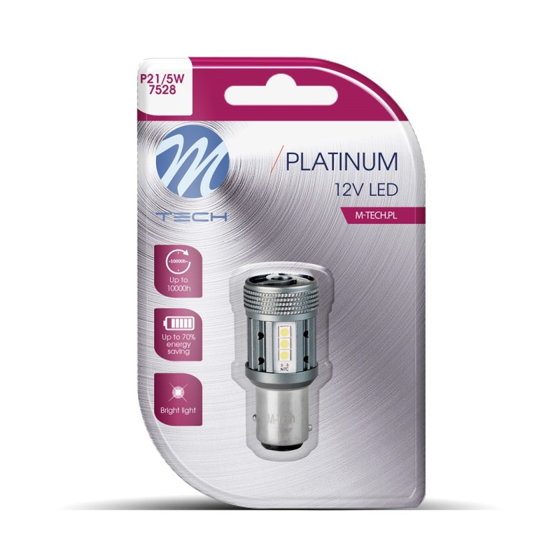 ΛΑΜΠΑΚΙ P21/5W 12/24V BAY15d 12xSMD3030 LED CAN-BUS ΛΕΥΚΟ PLATINIUM BLISTER M-TECH - 1 ΤΕΜ - M-Tech - LB853W-01B/MT ΛΑΜΠΑΚΙ P21/5W 12/24V BAY15d 12xSMD3030 LED CAN-BUS ΛΕΥΚΟ PLATINIUM BLISTER M-TECH - 1 ΤΕΜ - M-Tech - LB853W-01B/MT