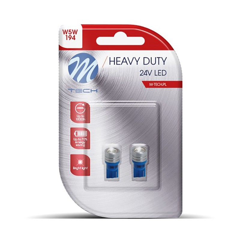 T10 W5W 24V W1,2x9,5d LED 1xHP ΜΠΛΕ ΔΙΑΘΛΑΣΗ (ΚΑΡΦΩΤΟ ΑΚΑΛΥΚΟ) BLISTER 2ΤΕΜ. M-TECH - M-Tech - LB915B/MT T10 W5W 24V W1,2x9,5d LED 1xHP ΜΠΛΕ ΔΙΑΘΛΑΣΗ (ΚΑΡΦΩΤΟ ΑΚΑΛΥΚΟ) BLISTER 2ΤΕΜ. M-TECH - M-Tech - LB915B/MT