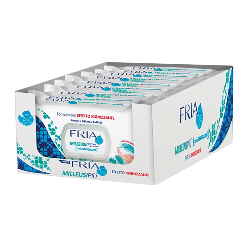 ΑΝΤΙΒΑΚΤΗΡΙΑΚΑ ΥΓΡΑ ΜΑΝΤΗΛΑΚΙΑ ΧΕΡΙΩΝ FRIA 48ΤΕΜ. - Lampa - L.CP18104