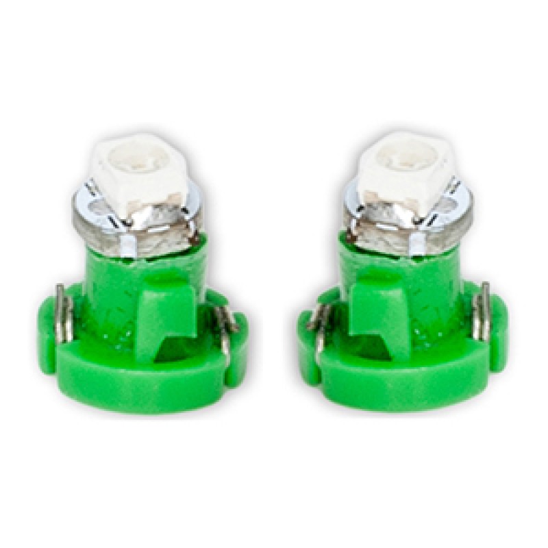 ΛΑΜΠΑΚΙΑ LED T3 12V 1xSMD LED 6.000K ΠΡΑΣΙΝΟ ΦΩΣ 8mm DGA - 2ΤΕΜ. - DGA - LED-T3SMD-1-G-12V/DGA