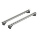 ΜΠΑΡΕΣ ΟΡΟΦΗΣ ΑΝΟΔ. ΑΛΟΥΜΙΝΙΟΥ SILENZIO (S) 108 cm 100max  NORDRIVE (RAILING STANDARD/S/W) - 2 ΤΕΜ. - Nordrive - N15094