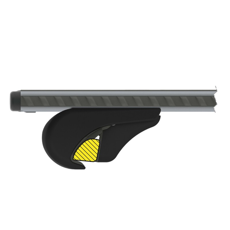 ΜΠΑΡΕΣ ΟΡΟΦΗΣ ΑΝΟΔ. ΑΛΟΥΜΙΝΙΟΥ SILENZIO (S) 108 cm 100max  NORDRIVE (RAILING STANDARD/S/W) - 2 ΤΕΜ. - Nordrive - N15094