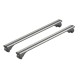 ΜΠΑΡΕΣ ΟΡΟΦΗΣ ΑΝΟΔ. ΑΛΟΥΜΙΝΙΟΥ SILENZIO (M) 120cm 100max  NORDRIVE (RAILING STANDARD/S/W) - 2 ΤΕΜ. - Nordrive - N15095