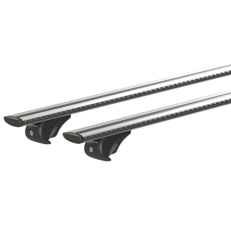 ΜΠΑΡΕΣ ΟΡΟΦΗΣ ΑΝΟΔ. ΑΛΟΥΜΙΝΙΟΥ SILENZIO (M) 120cm 100max  NORDRIVE (RAILING STANDARD/S/W) - 2 ΤΕΜ. - Nordrive - N15095