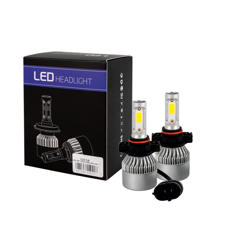 H16/5202/PS24W 10>36V 6.500K 10.000lm 80W COB LED EPISTAR 1021 C6 KIT ΜΕ ΑΝΕΜΙΣΤΗΡΑΚΙ M-TECH - 2 ΤΕΜ. - M-Tech - LSC16/MT H16/5202/PS24W 10>36V 6.500K 10.000lm 80W COB LED EPISTAR 1021 C6 KIT ΜΕ ΑΝΕΜΙΣΤΗΡΑΚΙ M-TECH - 2 ΤΕΜ. - M-Tech - LSC16/MT