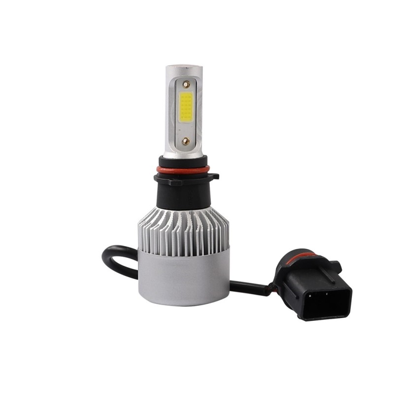 P13W LED SET C6 9-32V 6.500K 10.000lm 4 X 10W ΛΑΜΠΑ ΜΕ COB EPISTAR 1021 LED ΚΑΙ ΑΝΕΜΙΣΤΗΡΑΚΙ M-TECH - 2 ΤΕΜ. - M-Tech - LSC2/MT