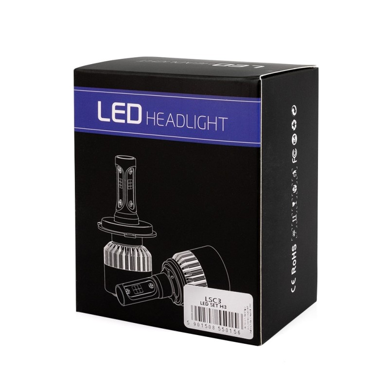 H3 LED SET C6 12/24V 6.500K 10.000lm 80W ΛΑΜΠΑ ΜΕ COB EPISTAR 1021 LED ΚΑΙ ΑΝΕΜΙΣΤΗΡΑΚΙ M-TECH - 2 ΤΕΜ. - M-Tech - LSC3/MT H3 LED SET C6 12/24V 6.500K 10.000lm 80W ΛΑΜΠΑ ΜΕ COB EPISTAR 1021 LED ΚΑΙ ΑΝΕΜΙΣΤΗΡΑΚΙ M-TECH - 2 ΤΕΜ. - M-Tech - LSC3/MT