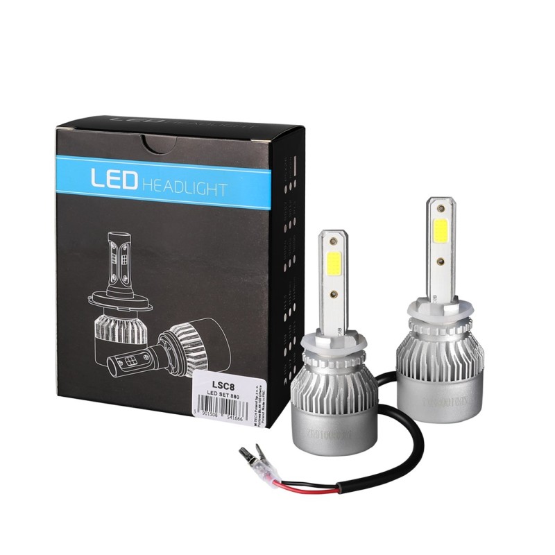 H27 880 LED SET C6 9-32V 6.500K 10.000lm 4 X 10W ΛΑΜΠΑ ΜΕ COB EPISTAR 1021 LED ΚΑΙ ΑΝΕΜΙΣΤΗΡΑΚΙ M-TECH - 2 ΤΕΜ. - M-Tech - LSC8/MT H27 880 LED SET C6 9-32V 6.500K 10.000lm 4 X 10W ΛΑΜΠΑ ΜΕ COB EPISTAR 1021 LED ΚΑΙ ΑΝΕΜΙΣΤΗΡΑΚΙ M-TECH - 2 ΤΕΜ. - M-Tech - LSC8/MT