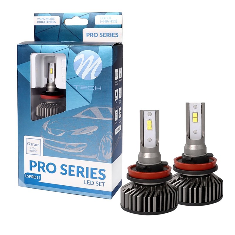 H11 12V 2x20W 5.700K 4400lm OSRAM PRO LED KIT SET CAN-BUS (ΜΕ ΑΝΕΜΙΣΤΗΡΑΚΙ) 2ΤΕΜ. M-TECH - M-Tech - LSPRO11/MT H11 12V 2x20W 5.700K 4400lm OSRAM PRO LED KIT SET CAN-BUS (ΜΕ ΑΝΕΜΙΣΤΗΡΑΚΙ) 2ΤΕΜ. M-TECH - M-Tech - LSPRO11/MT