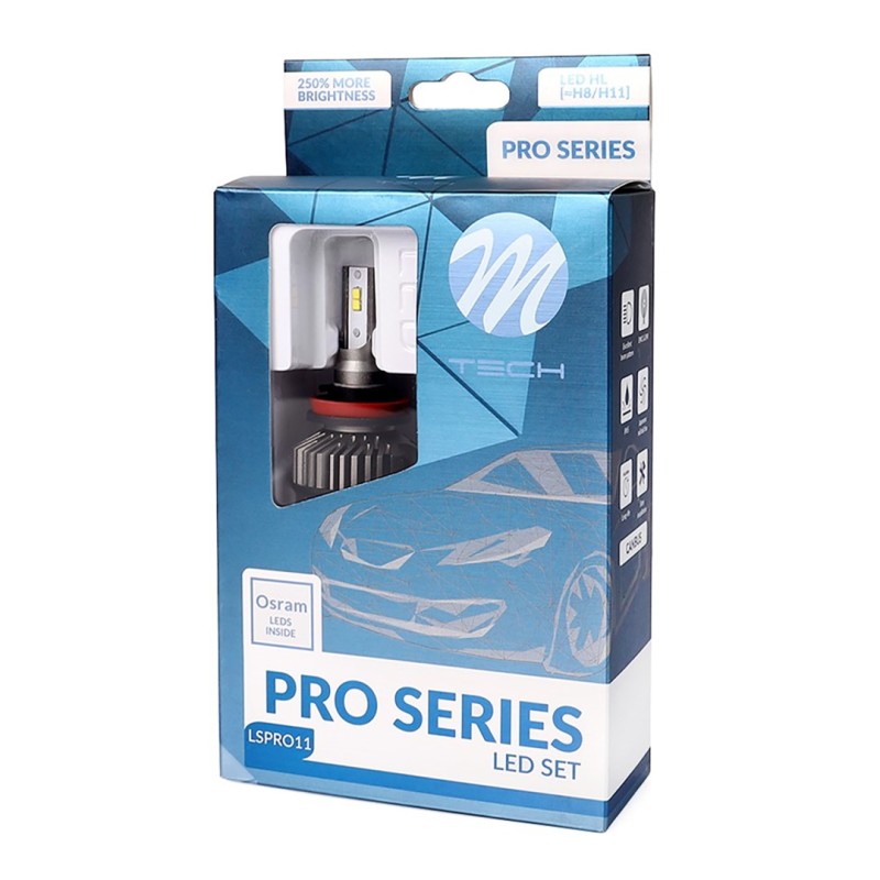 H11 12V 2x20W 5.700K 4400lm OSRAM PRO LED KIT SET CAN-BUS (ΜΕ ΑΝΕΜΙΣΤΗΡΑΚΙ) 2ΤΕΜ. M-TECH - M-Tech - LSPRO11/MT H11 12V 2x20W 5.700K 4400lm OSRAM PRO LED KIT SET CAN-BUS (ΜΕ ΑΝΕΜΙΣΤΗΡΑΚΙ) 2ΤΕΜ. M-TECH - M-Tech - LSPRO11/MT