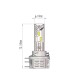 ΛΑΜΠΑ LED H15 12V IP65 6.000K 4.600lm LED SET PRO SMART SERIES M-TECH - 2 ΤΕΜ. - M-Tech - LSPROS15/MT ΛΑΜΠΑ LED H15 12V IP65 6.000K 4.600lm LED SET PRO SMART SERIES M-TECH - 2 ΤΕΜ. - M-Tech - LSPROS15/MT