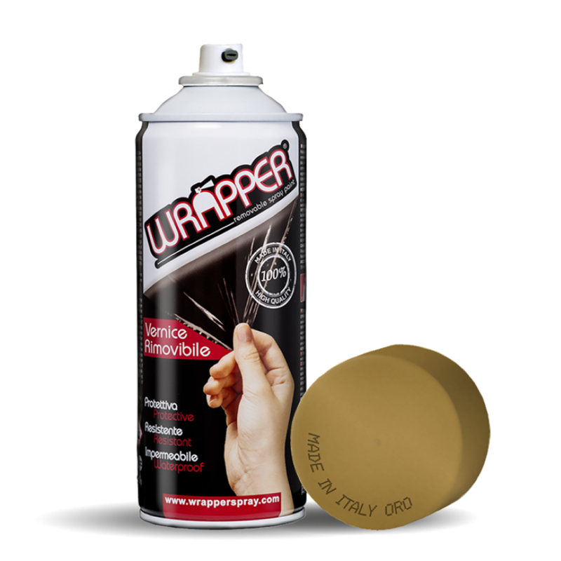 ΦΙΛΜ ΣΕ ΣΠΡΕΥ WRAPPER SPECIAL COLOURS ΧΡΥΣΟ 400ml – 1 ΤΕΜ. - Lampa - L.WR2902 ΦΙΛΜ ΣΕ ΣΠΡΕΥ WRAPPER SPECIAL COLOURS ΧΡΥΣΟ 400ml – 1 ΤΕΜ. - Lampa - L.WR2902