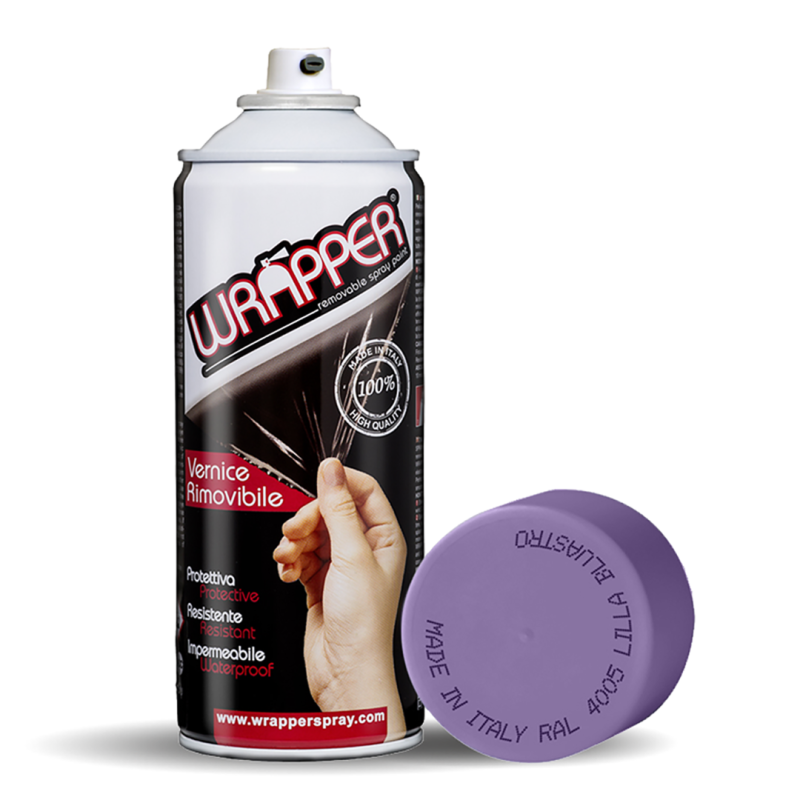 ΦΙΛΜ ΣΕ ΣΠΡΕΥ WRAPPER RAL COLOURS ΜΩΒ/ΛΙΛΑ 400ml – 1 ΤΕΜ. - Lampa - L.WR4005 ΦΙΛΜ ΣΕ ΣΠΡΕΥ WRAPPER RAL COLOURS ΜΩΒ/ΛΙΛΑ 400ml – 1 ΤΕΜ. - Lampa - L.WR4005