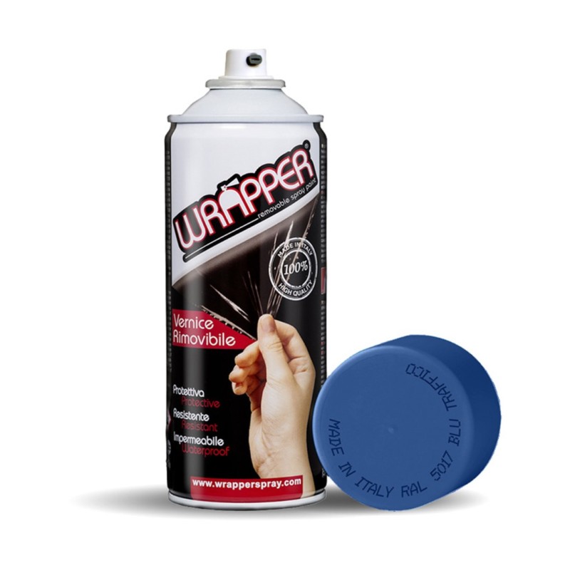 ΠΡΟΣΤΑΤΕΥΤΙΚΟ ΦΙΛΜ ΣΕ ΣΠΡΕΙ WRAPPER RAL 5017 TRAFFIC BLUE 400 ml (ΜΠΛΕ) - Lampa - L.WR5017 ΠΡΟΣΤΑΤΕΥΤΙΚΟ ΦΙΛΜ ΣΕ ΣΠΡΕΙ WRAPPER RAL 5017 TRAFFIC BLUE 400 ml (ΜΠΛΕ) - Lampa - L.WR5017