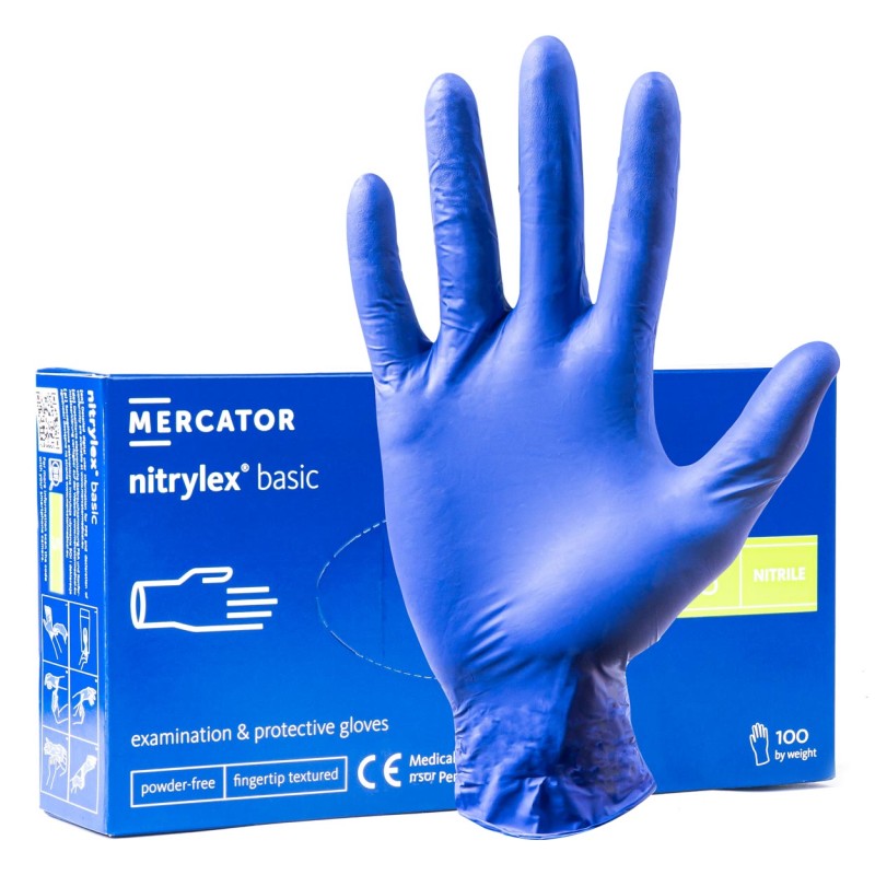 ΓΑΝΤΙΑ ΝΙΤΡΙΛΙΟΥ MERCATOR NITRYLEX BASIC ΣΕ ΜΠΛΕ ΧΡΩΜΑ SMALL (S) ΑΜΙΟ - 100 ΤΕΜ. - Amio - MER02956/AM ΓΑΝΤΙΑ ΝΙΤΡΙΛΙΟΥ MERCATOR NITRYLEX BASIC ΣΕ ΜΠΛΕ ΧΡΩΜΑ SMALL (S) ΑΜΙΟ - 100 ΤΕΜ. - Amio - MER02956/AM