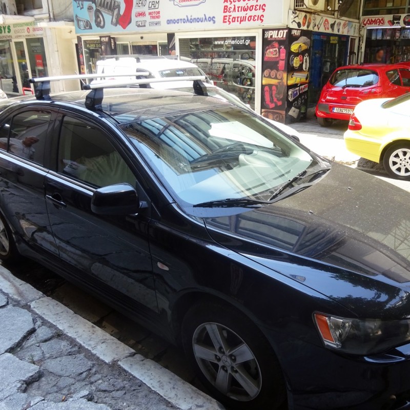 KIT ΜΕ ΜΠΑΡΕΣ ΟΡΟΦΗΣ ΓΙΑ MITSUBISHI LANCER 4D / 5D 07/2008+ ΑΛΟΥΜΙΝΙΟΥ TEMA MENABO (AL1-3360-FIX501FP)-2 ΤΕΜ. - MENABO - MP.MIT.010/MB-ALU KIT ΜΕ ΜΠΑΡΕΣ ΟΡΟΦΗΣ ΓΙΑ MITSUBISHI LANCER 4D / 5D 07/2008+ ΑΛΟΥΜΙΝΙΟΥ TEMA MENABO (AL1-3360-FIX501FP)-2 ΤΕΜ. - MENABO - MP.MIT.010/MB-ALU