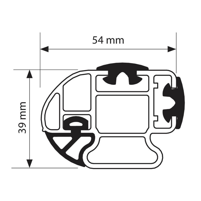ΜΠΑΡΑ ΟΡΟΦΗΣ KARGO-PLUS ΑΛΟΥΜΙΝΙΟΥ 150cm NORDRIVE - 1 ΤΕΜ. - Nordrive - N10040 ΜΠΑΡΑ ΟΡΟΦΗΣ KARGO-PLUS ΑΛΟΥΜΙΝΙΟΥ 150cm NORDRIVE - 1 ΤΕΜ. - Nordrive - N10040