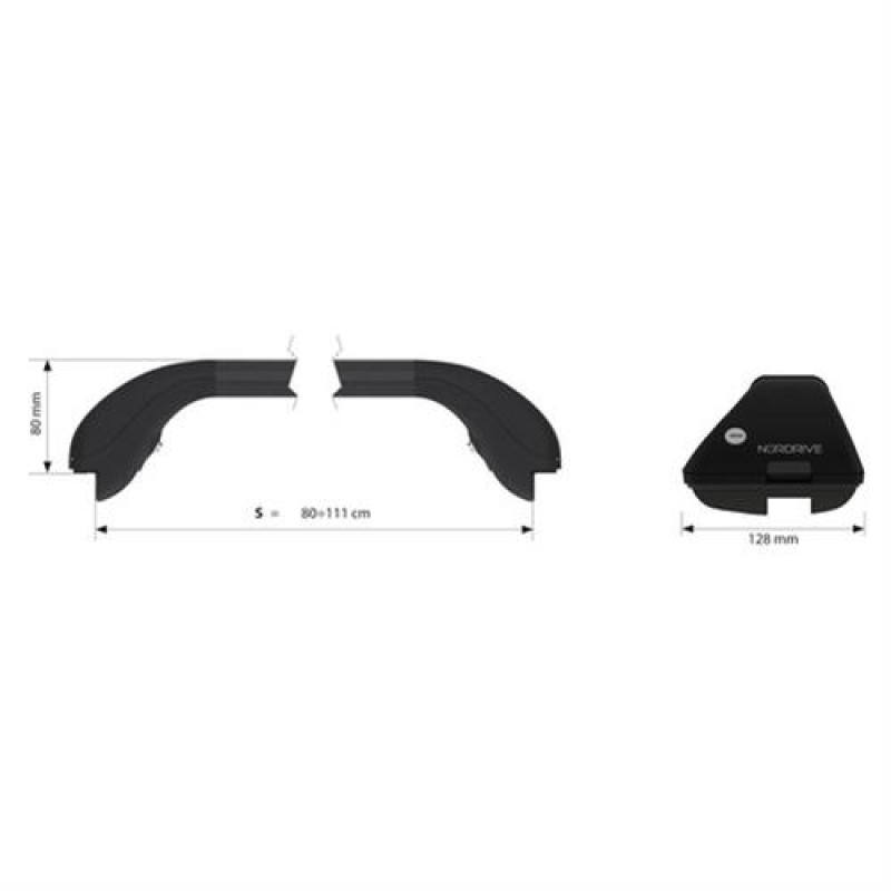 Τηλεσκοπικές Μπάρες Μαύρες SNAP-STEEL (S) 80-111cm 2ΤΕΜ. - Nordrive - N15014 Τηλεσκοπικές Μπάρες Μαύρες SNAP-STEEL (S) 80-111cm 2ΤΕΜ. - Nordrive - N15014