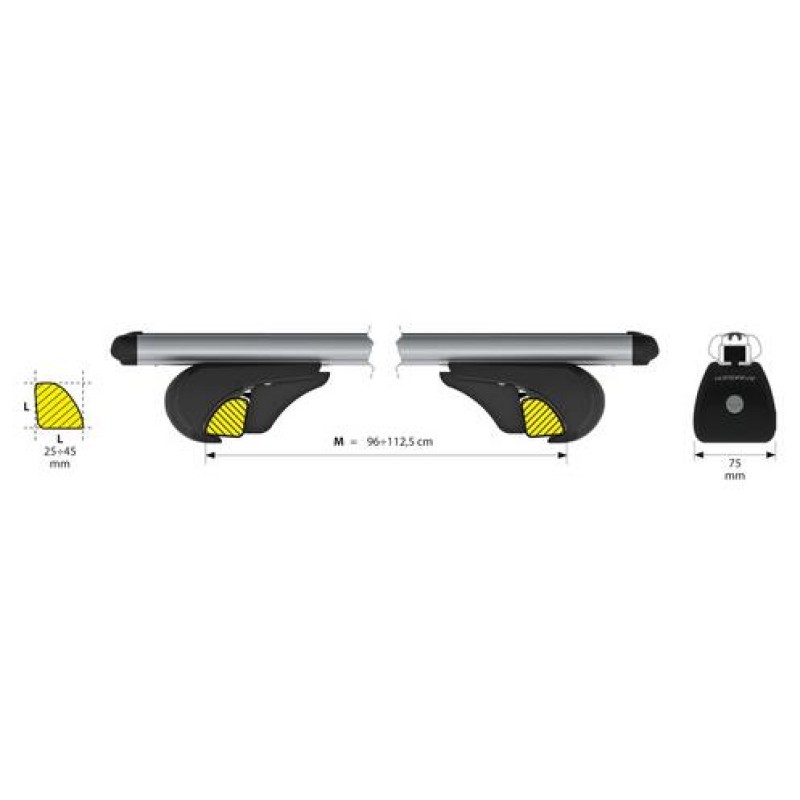 ΜΠΑΡΕΣ ΟΡΟΦΗΣ ΓΙΑ S/W RAIL-TOP ΑΛΟΥΜΙΝΙΟΥ 120cm ΜΕ ΚΛΕΙΔΙ 2τεμ. - Nordrive - N15035 ΜΠΑΡΕΣ ΟΡΟΦΗΣ ΓΙΑ S/W RAIL-TOP ΑΛΟΥΜΙΝΙΟΥ 120cm ΜΕ ΚΛΕΙΔΙ 2τεμ. - Nordrive - N15035
