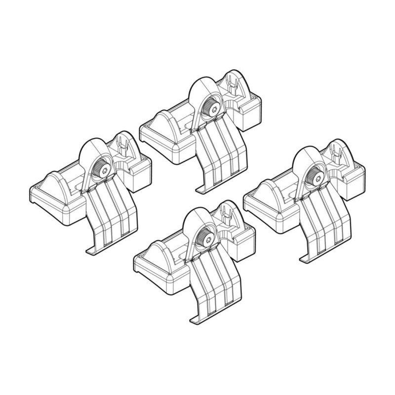 ΑΚΡΑ ΓΙΑ ΜΠΑΡΕΣ NORDRIVE ΓΙΑ FORD FIESTA 5D 05/02-08/08 KIT - Nordrive - N21001 ΑΚΡΑ ΓΙΑ ΜΠΑΡΕΣ NORDRIVE ΓΙΑ FORD FIESTA 5D 05/02-08/08 KIT - Nordrive - N21001