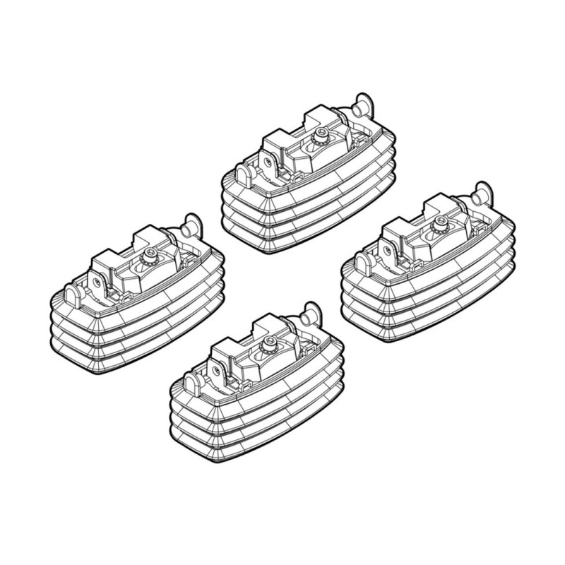 ΑΚΡΑ ΓΙΑ ΜΠΑΡΕΣ NORDRIVE ΓΙΑ MERCEDES E-KLAS W211 3/02-2/09 KIT - Nordrive - N21018
