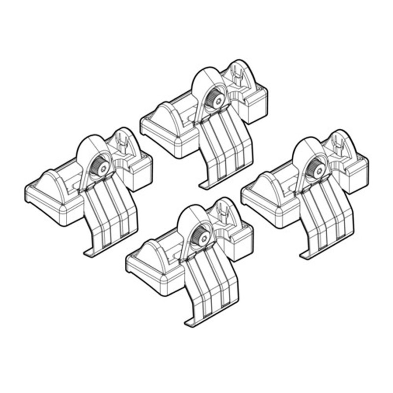 ΑΚΡΑ ΓΙΑ ΜΠΑΡΕΣ NORDRIVE ΓΙΑ BMW ΣΕΙΡΑ 5 E60 07/03-12/09 KIT - Nordrive - N21025