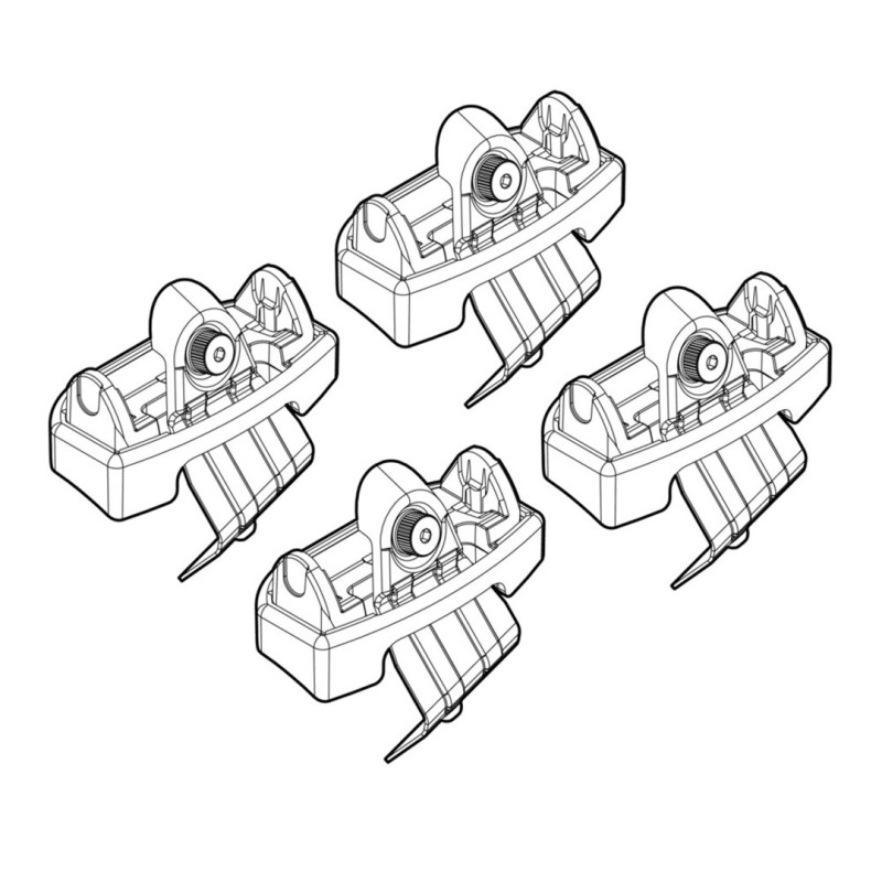 ΑΚΡΑ ΓΙΑ ΜΠΑΡΕΣ NORDRIVE ΓΙΑ PEUGEOT 208 5D 4/12+ KIT - Nordrive - N21115