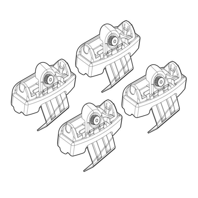 ΑΚΡΑ ΓΙΑ ΜΠΑΡΕΣ NORDRIVE ΓΙΑ VOLVO V40 09/12+ KIT - Nordrive - N21126