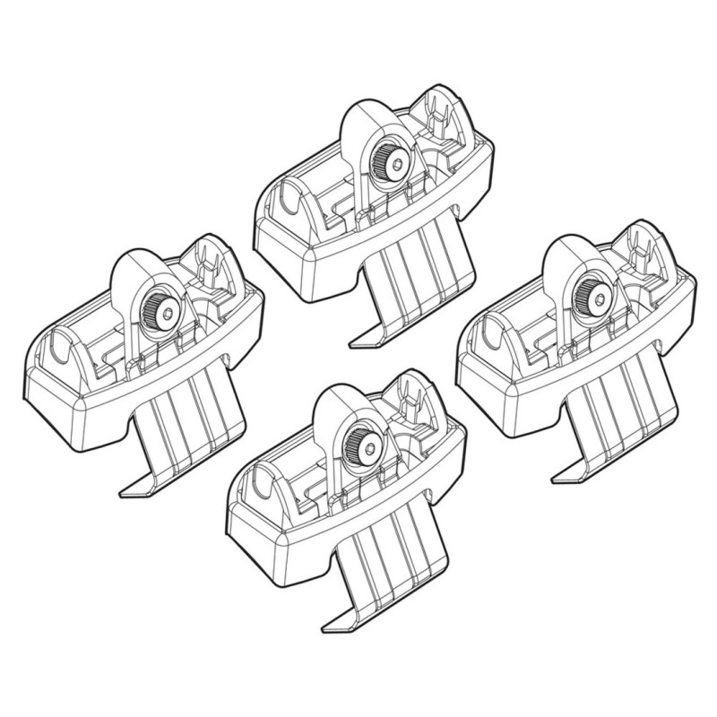 ΑΚΡΑ ΓΙΑ ΜΠΑΡΕΣ NORDRIVE ΓΙΑ RENAULT ESPACE 05/15+  KIT - Nordrive - N21178