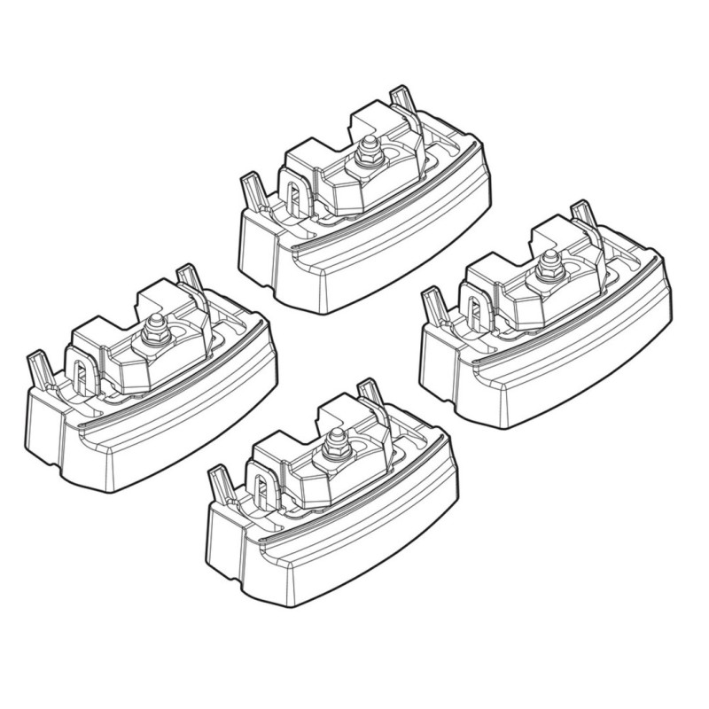 ΑΚΡΑ ΓΙΑ ΜΠΑΡΕΣ NORDRIVE ΓΙΑ MERCEDES CLA C117 03/15+ KIT - Nordrive - N21188
