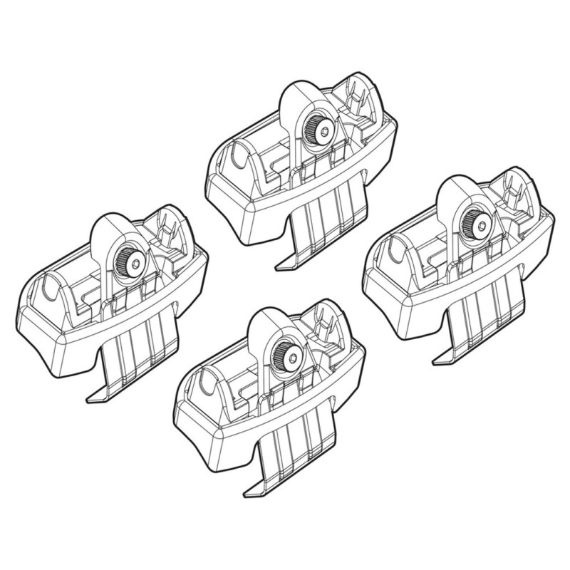 ΑΚΡΑ ΓΙΑ ΜΠΑΡΕΣ NORDRIVE ΓΙΑ FORD EDGE 07/16+ KIT - Nordrive - N21197